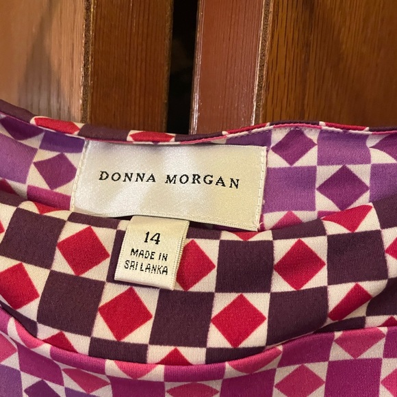 Donna Morgan size 14 knee length shift dress. - Picture 2 of 2